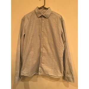 Blue Burberry Button Down